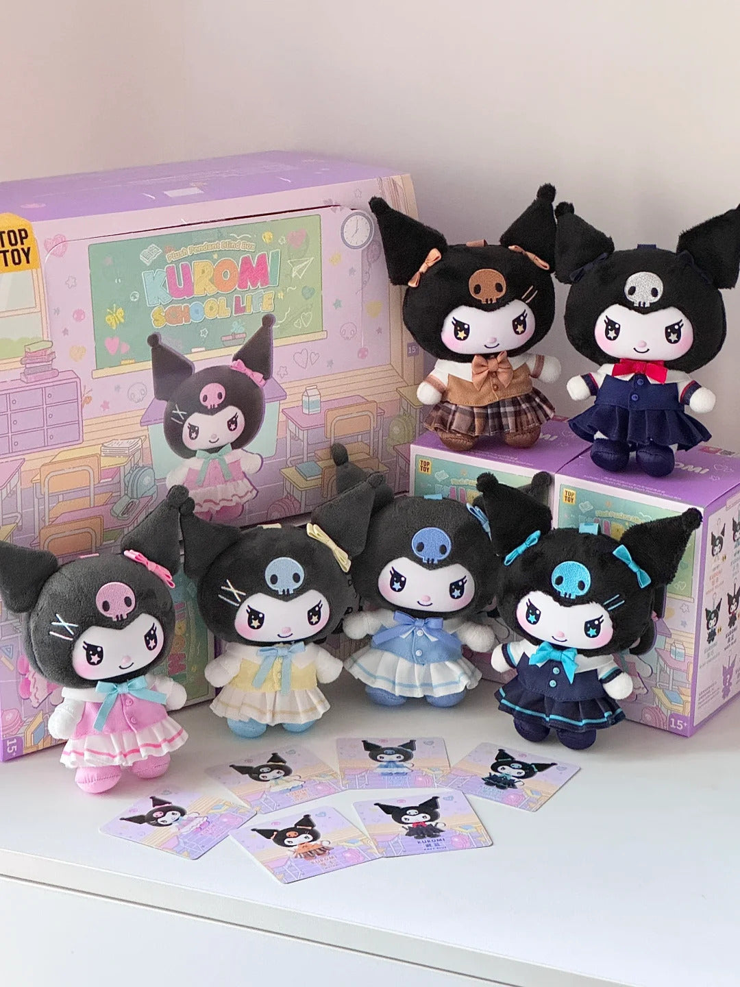 Series Vinyl School Blind Plush Diary Box Kuromi