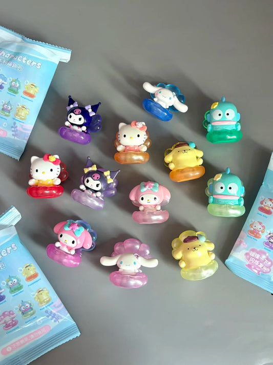 Figure Up Lighting Bean Shell Series with Blind Mini Sanrio Bag
