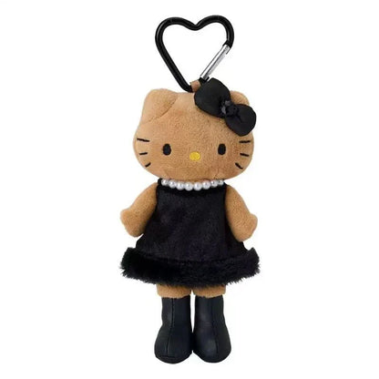 Kitty Chanel-Style Plush Charm