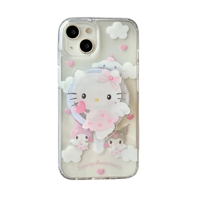 Cartoon Angelic Series iPhone Case with Grip