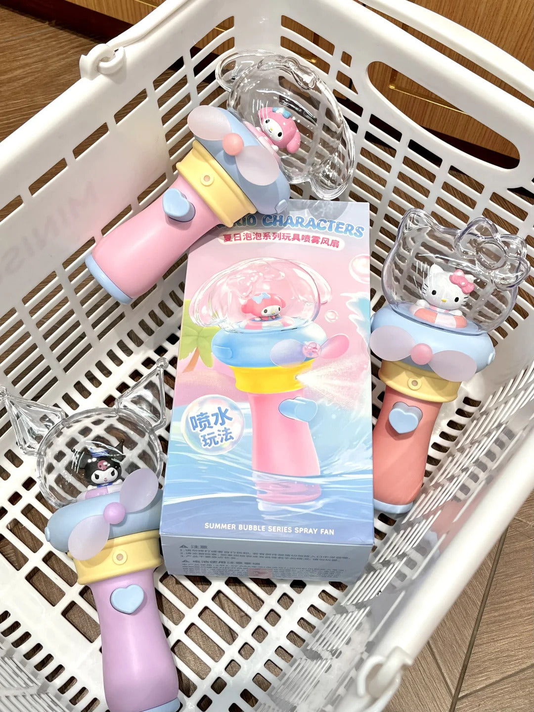 Summer Bubble Serles Spray Fan