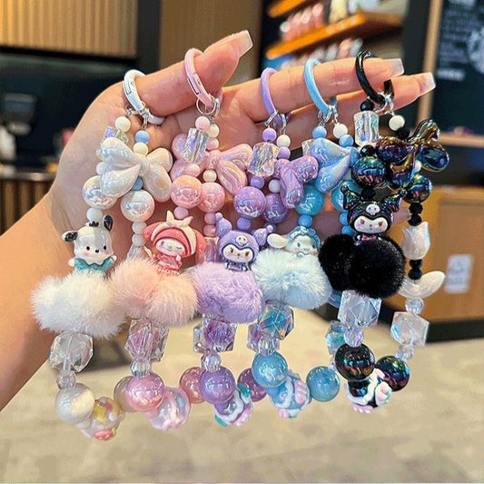 Cute Melo Key Mobile Phone Chain Hand Rope Pendant