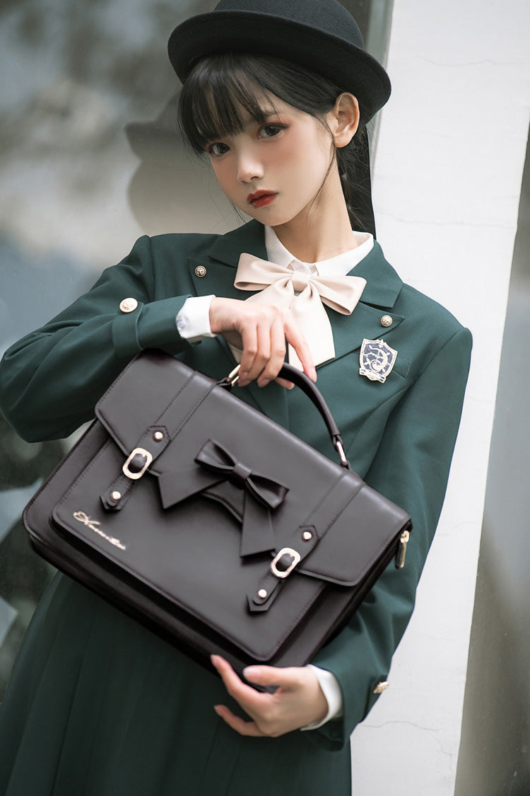 Emerald Artemis Sweet College Style Elegant Lolita Jumper Gown
