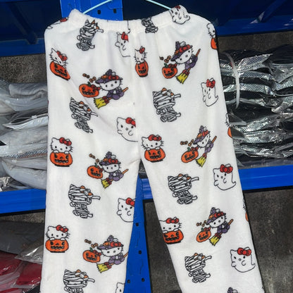 Pantalon de pyjama pour chat d'Halloween