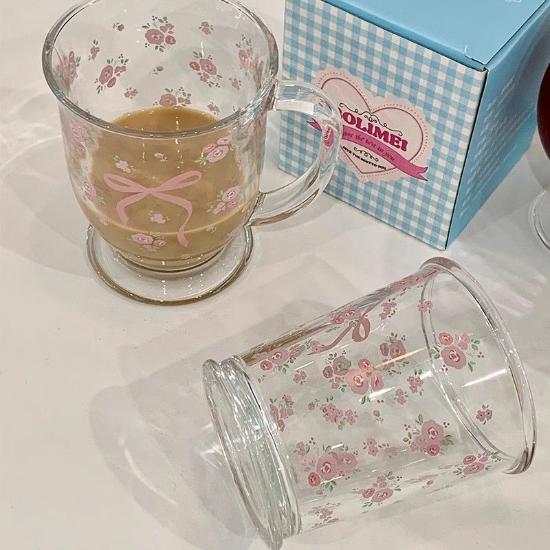 Bow Flowers Glasbecher und Schale - Kimi