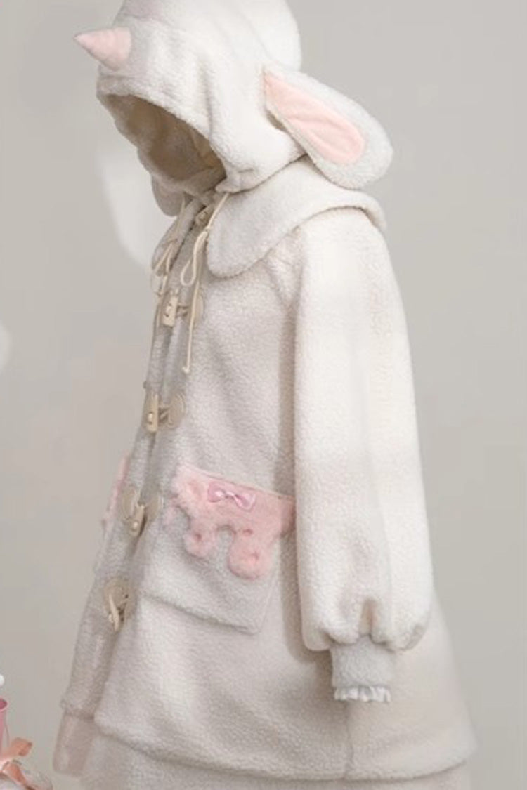 Unicorn Bowknot Long Coat with Long Sleeves for Sweet Lolita Style