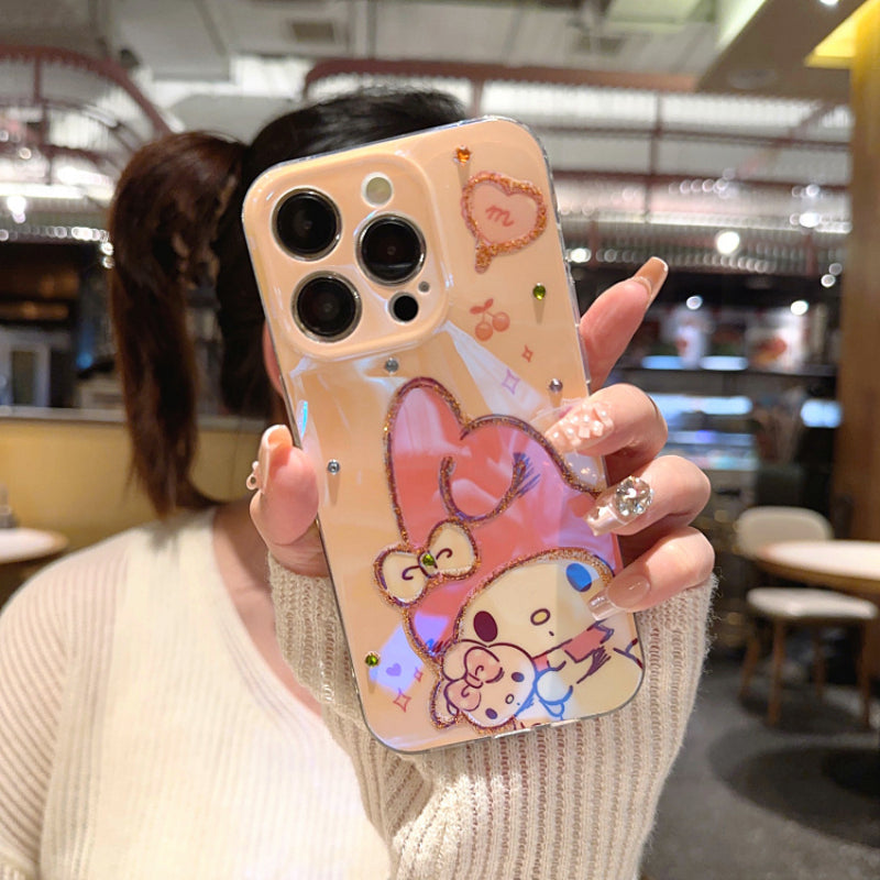 Cartoon Rhinestones Phone Case KI490