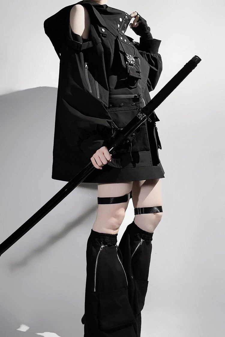 Techwear Hooded Ouji Gothic Set