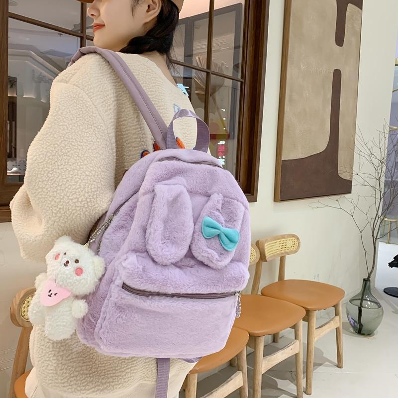 Cartoon Anime Fluffy Backpack KI710