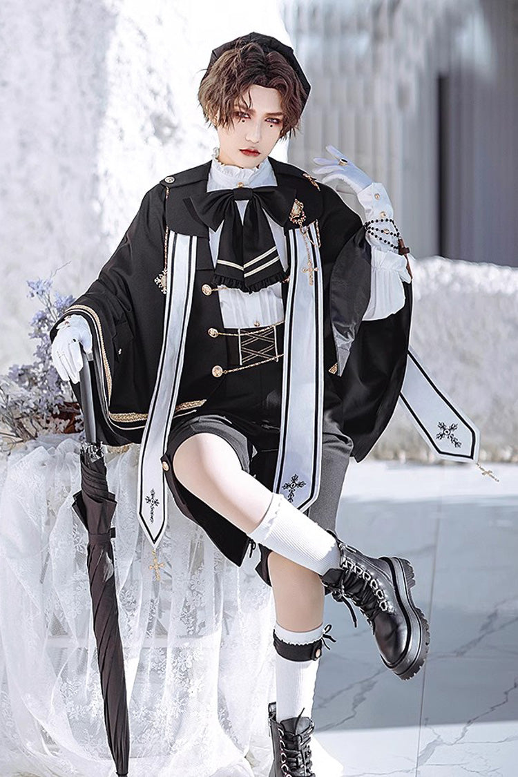 Ouji Fashion Lolita Full Set with Handsome Prince Choir Design