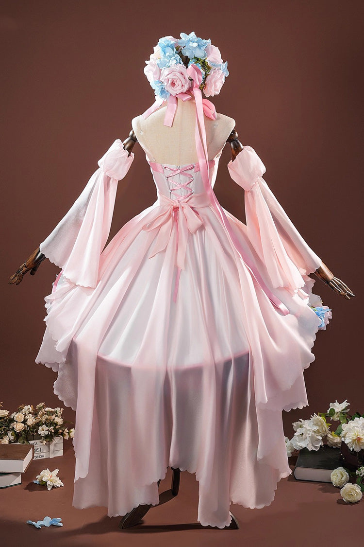Cardcaptor Sakura Sleeveless Bow Flower Fairy Anime Cosplay Lolita Set