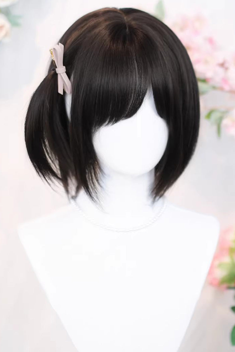 Doll-Like Bun Ponytail Lolita Wig