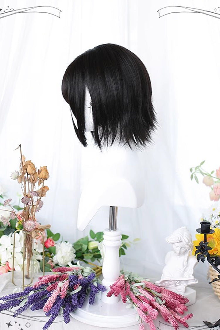 Japanese Lolita Wig with Outward Curled Bangs