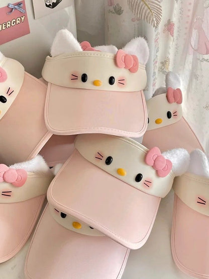 Kawaii Kitty Summer Hat