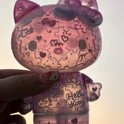 3D Kitty Figure Model Puzzle - Lovesickdoe