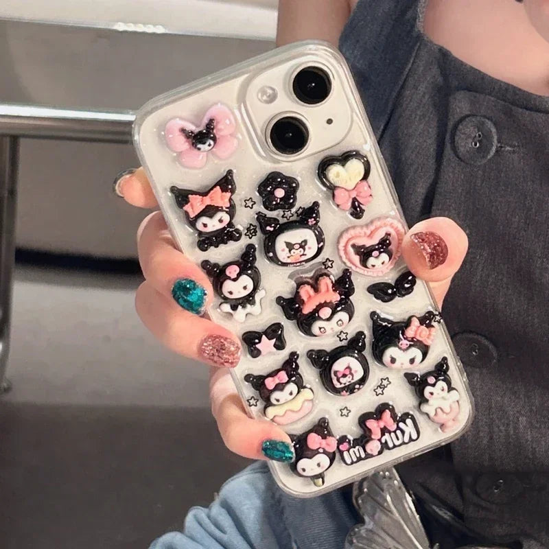 3D Cute Melo and Kuro Phone Case SK443