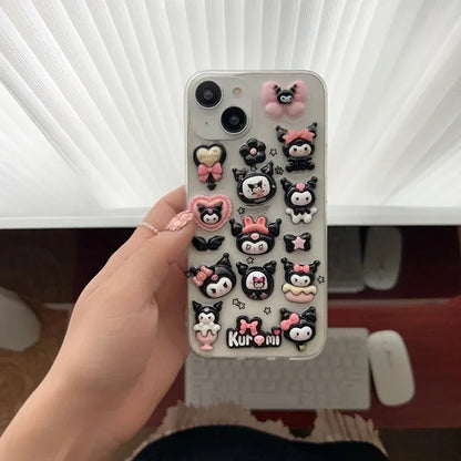 3D Cute Melo and Kuro Phone Case SK443