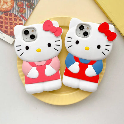 Kitty Kawaii Silicone Phone Case