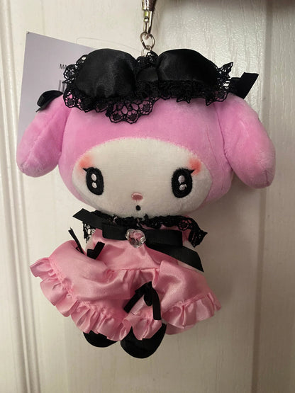 Kuro Melo Gothic Lace  Plush Keychain