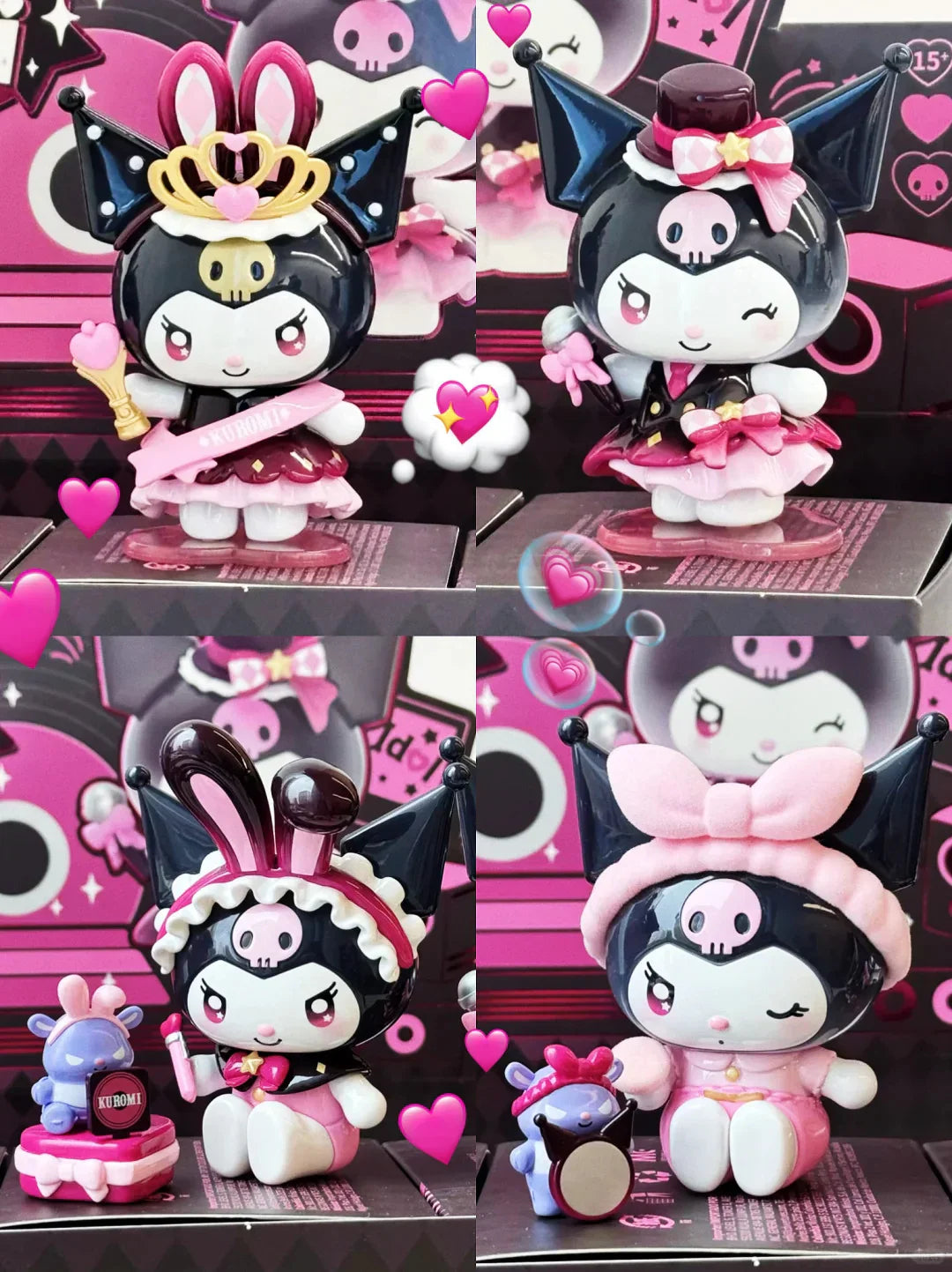 Sparkling Idol Kuromi Figures Box Blind