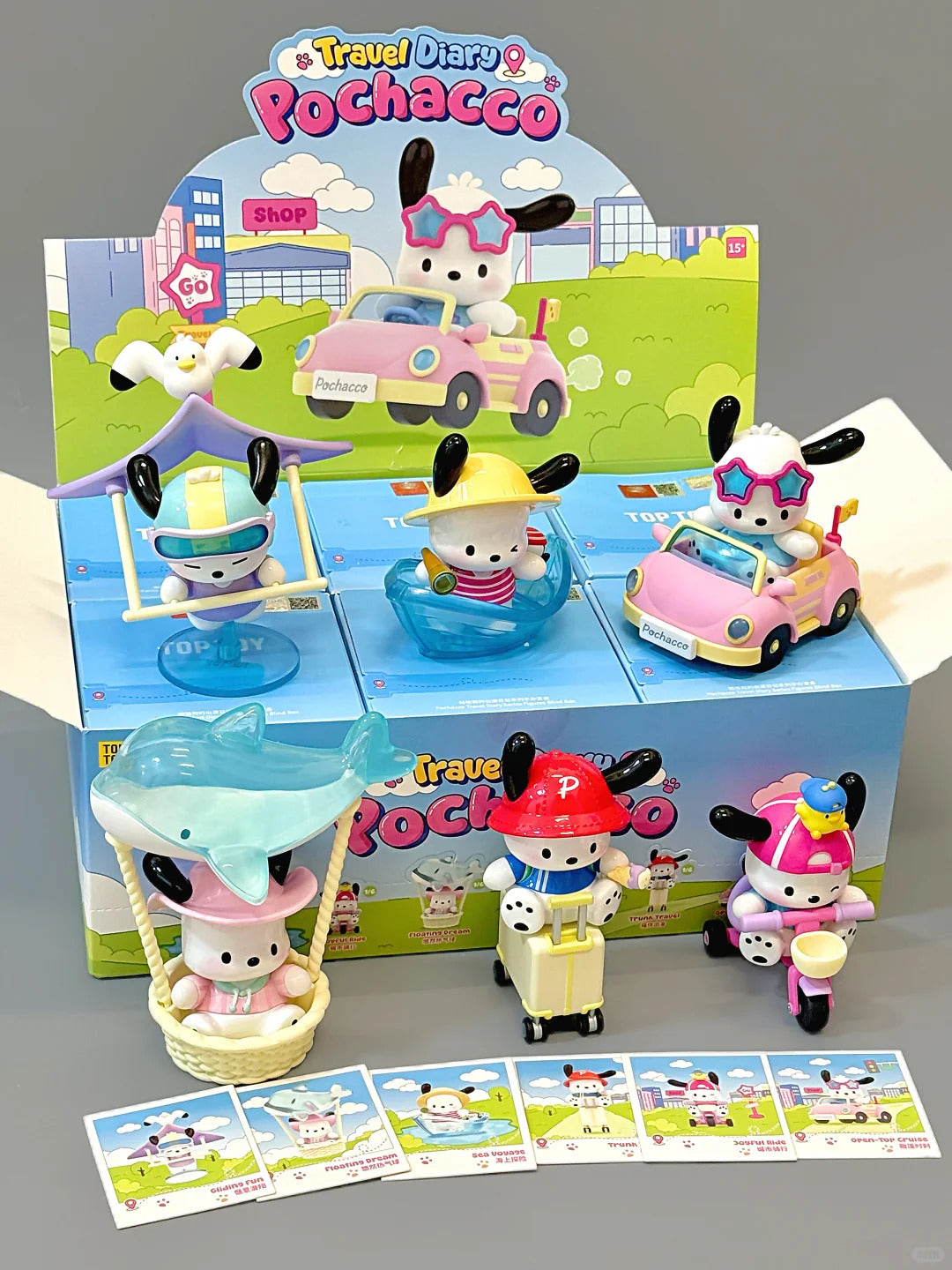 Pochacco Diary Travel Box Blind