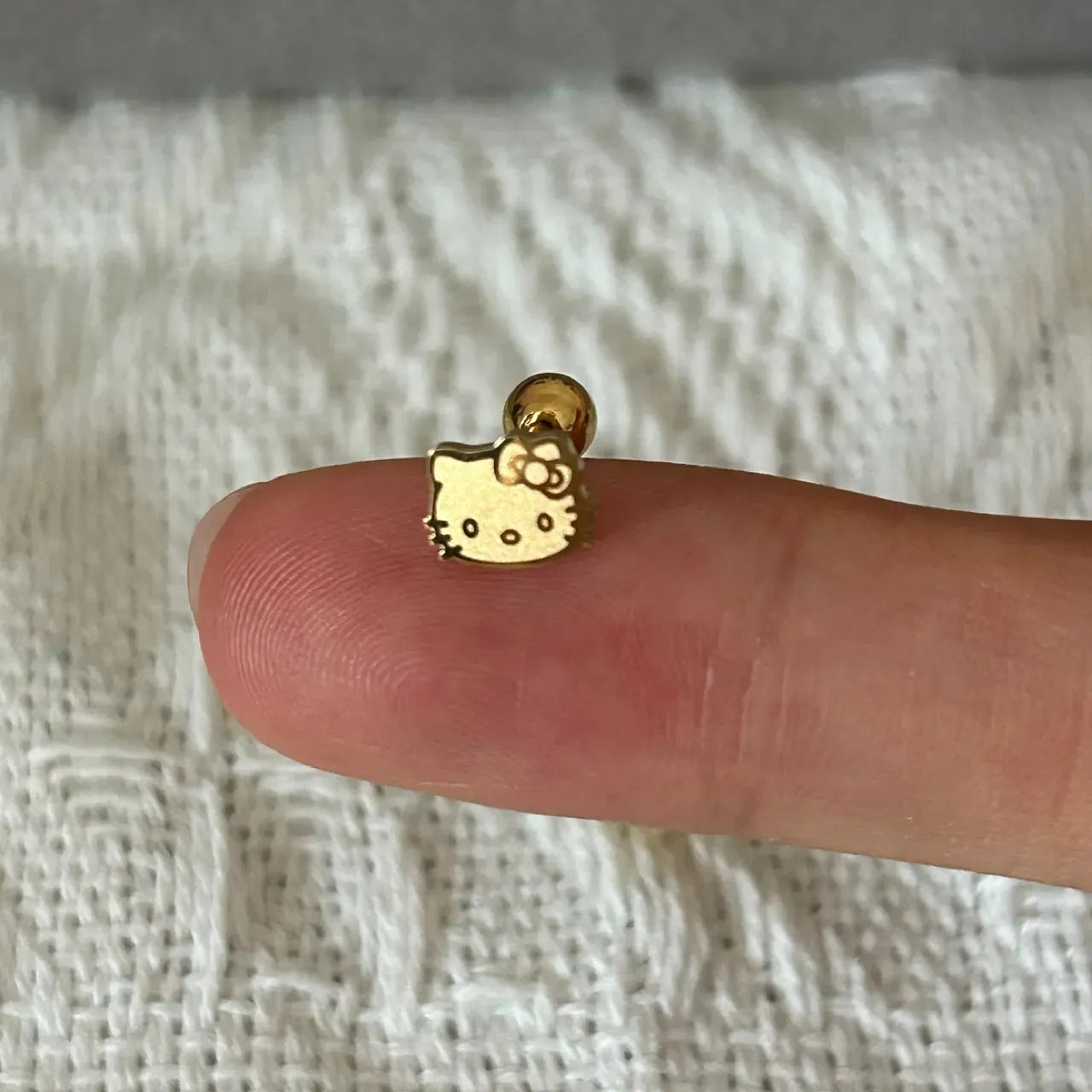 Earrings Steel HK Cartilage Stainless Screw Twist