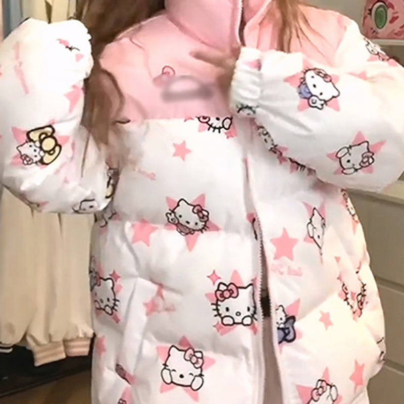 Süße Kitty Pufferjacke SK487