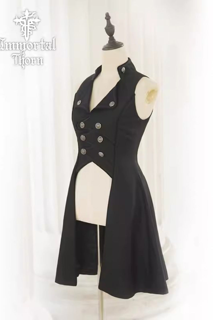 Moonlit Night Prince Vest with Lace Elegance