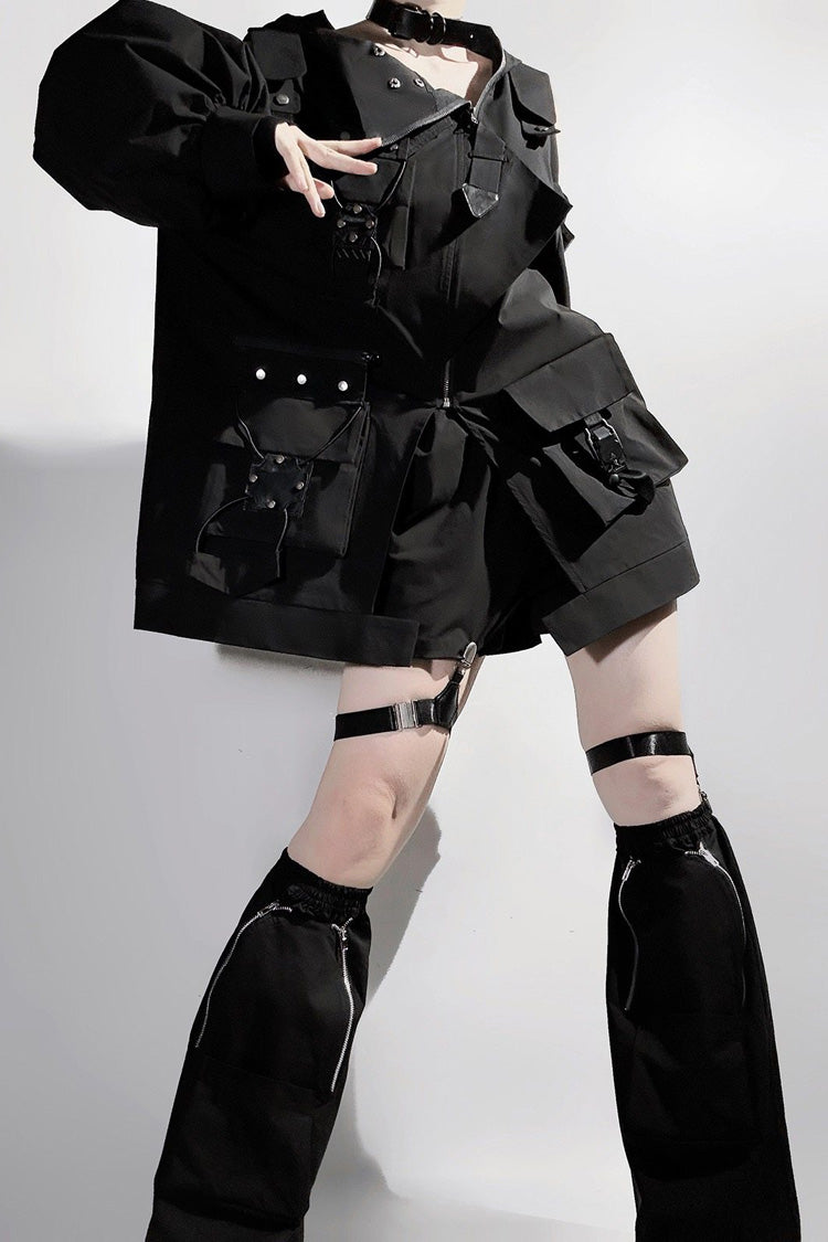 Techwear Hooded Ouji Gothic Set