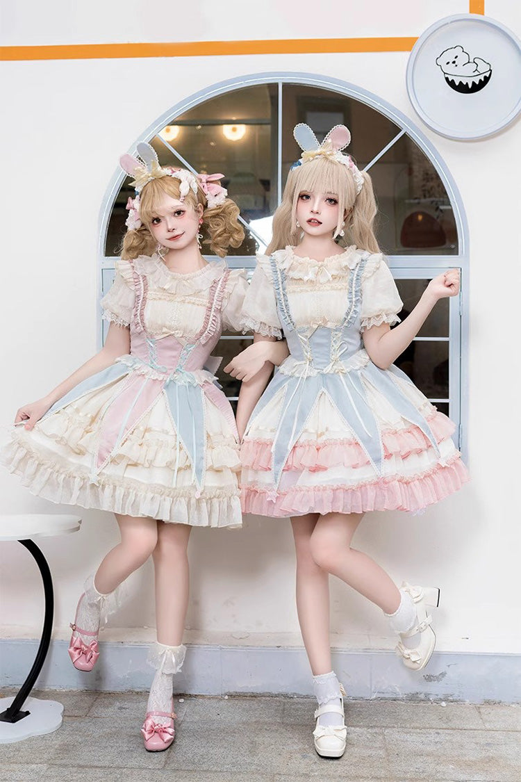 Sweet Princess Lolita Jsk Dress with Ballet Circus Hanayome in 2 Colors