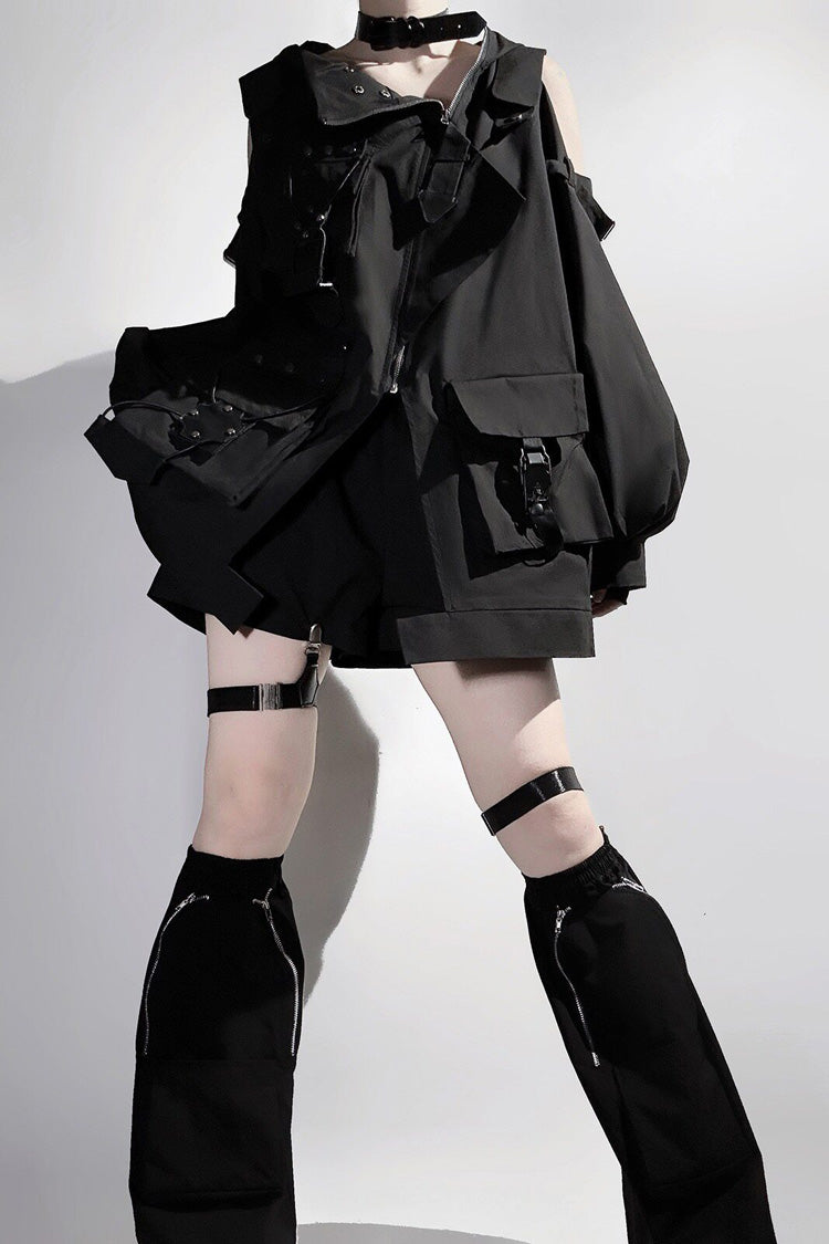 Techwear Hooded Ouji Gothic Set