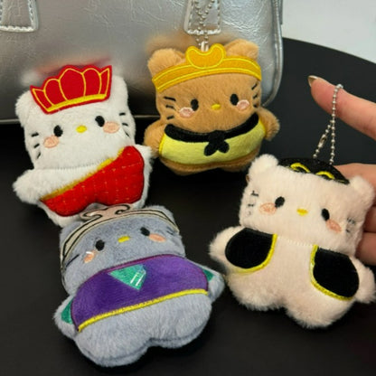 Poupée en peluche de dessin animé Journey To The West Kitty KI585