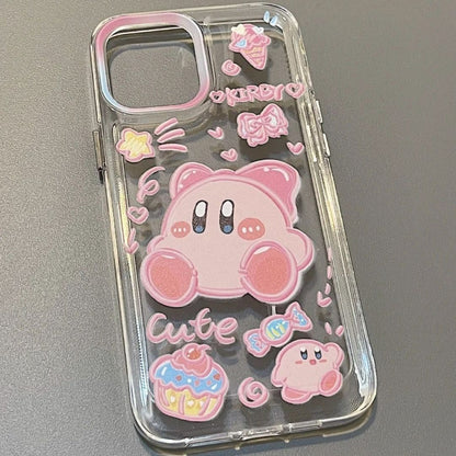 Kawaii Kirby Transparent Phone Case KI724