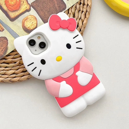 Kitty Kawaii Silicone Phone Case