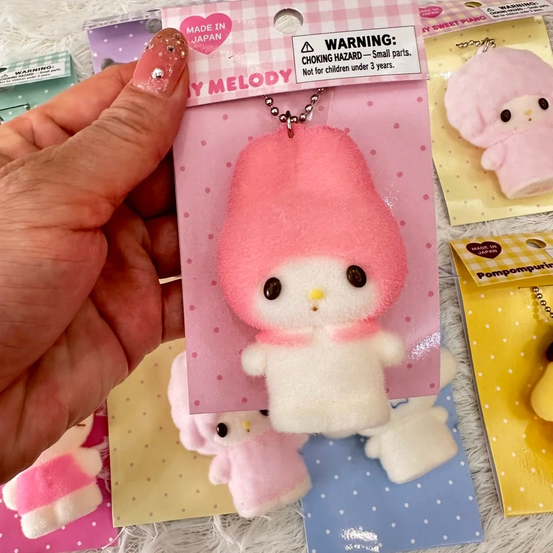 Porte-clés squishy en forme de mascotte de dessin animé