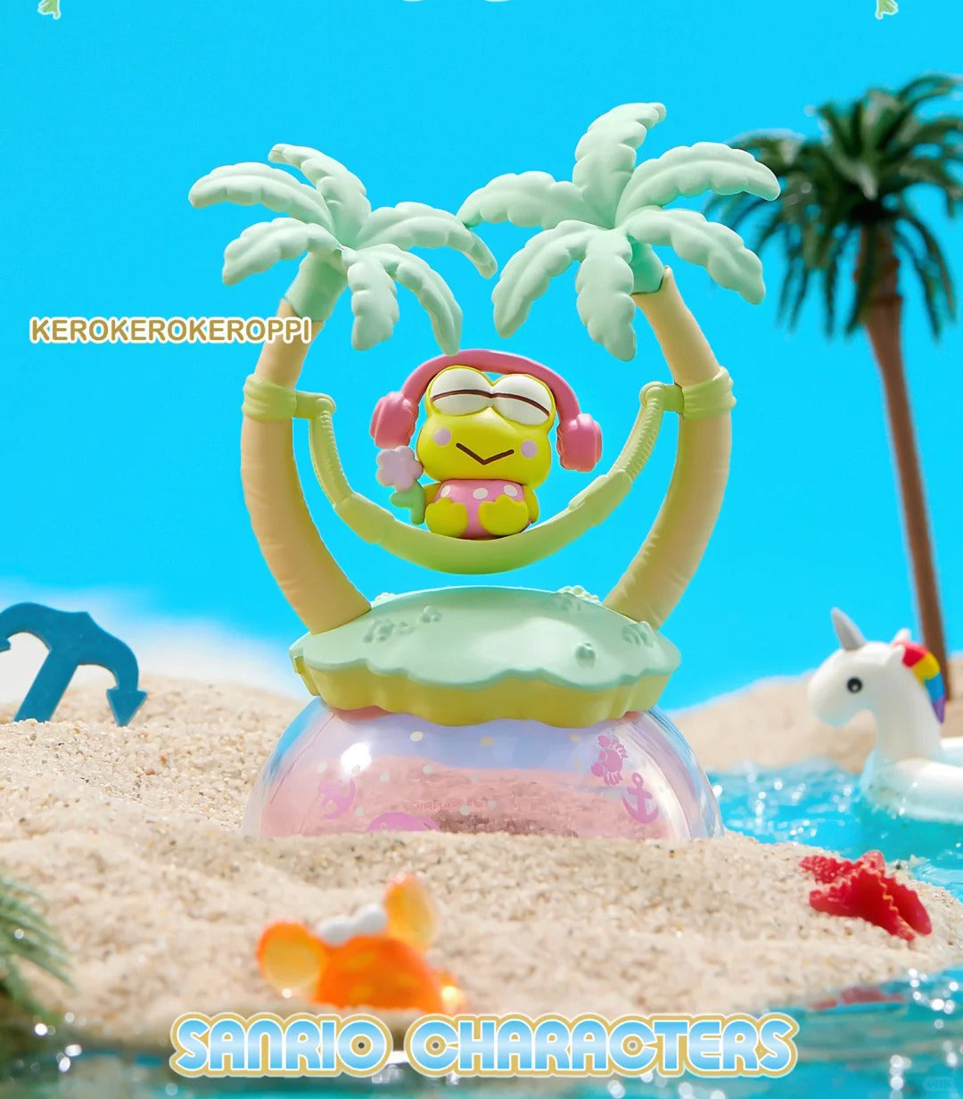 Überraschungsbox mit Cartoon-Figur „Sommerinsel“