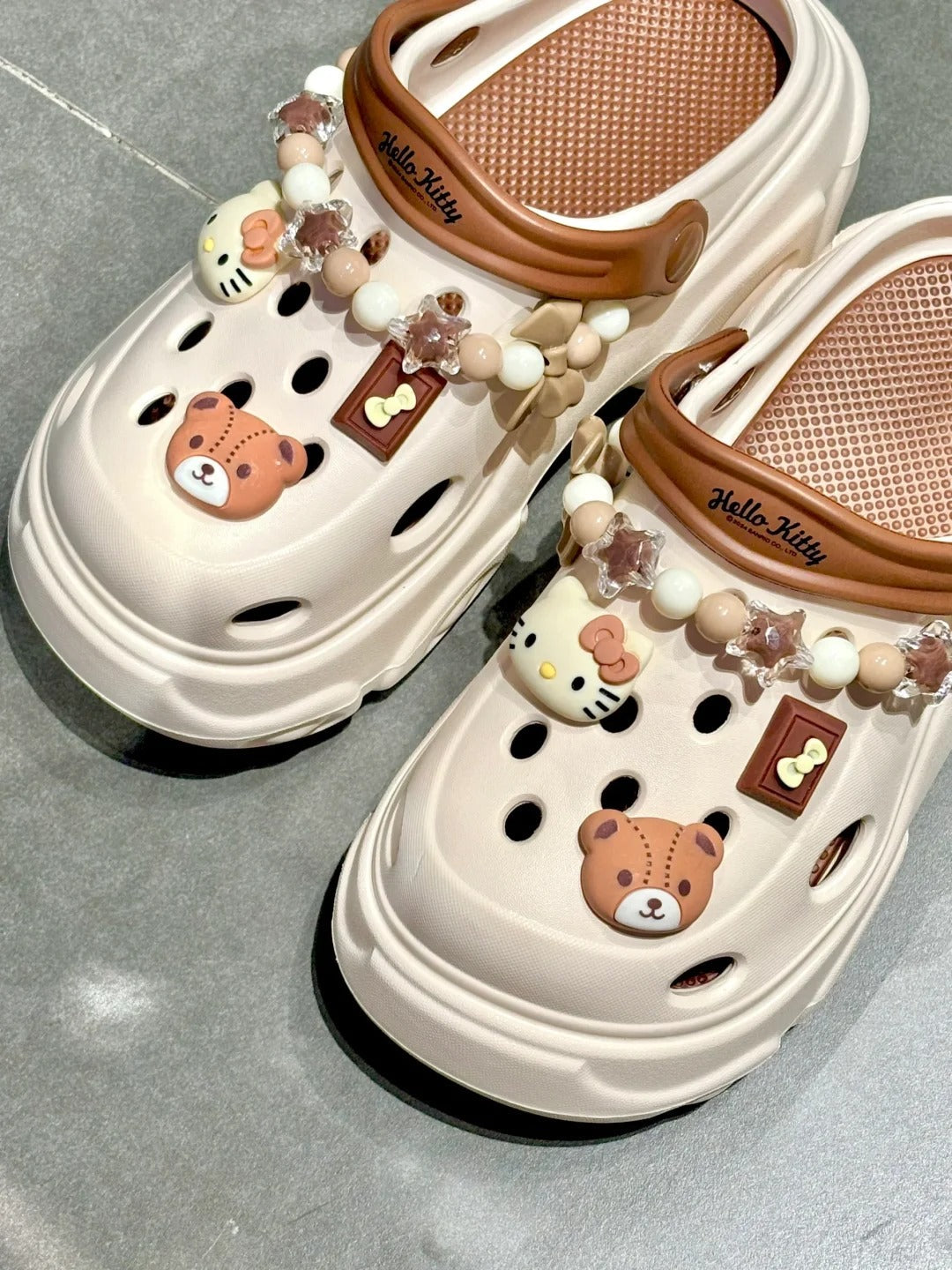 Kawaii Clogs Plateauschuhe Sandale