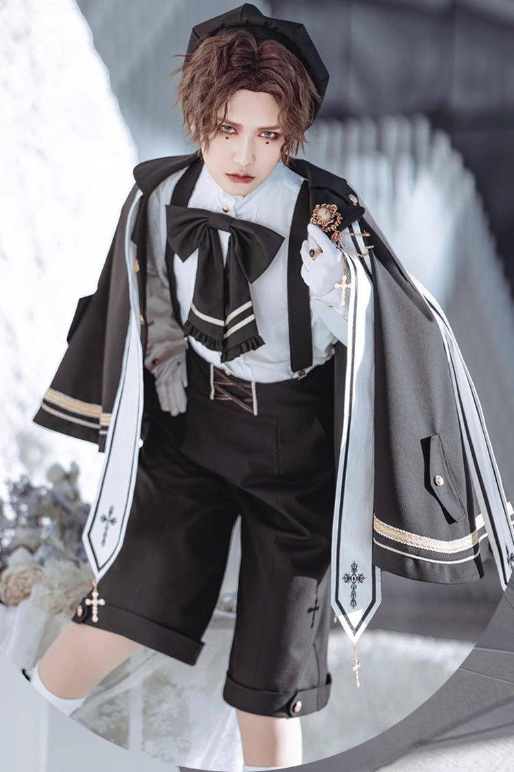 Ouji Fashion Lolita Full Set with Handsome Prince Choir Design