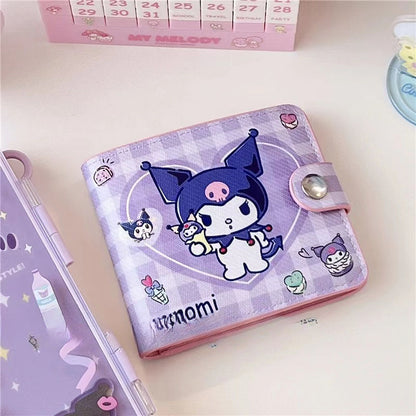 Cartoon Double-sided Coin Portable Wallet