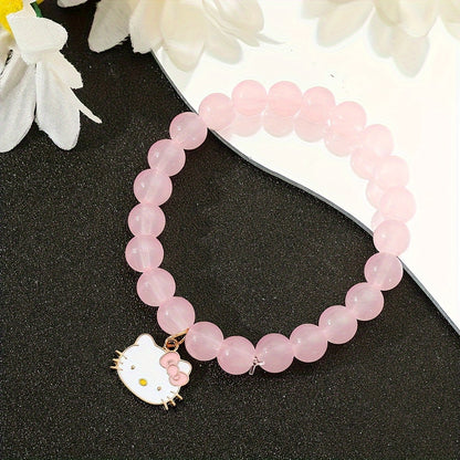 Cute Kitty Glass Bead