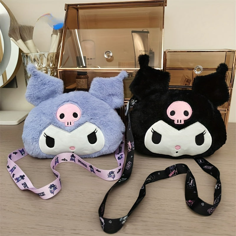 Kuro Cute Plush Doll Crossbody Bag