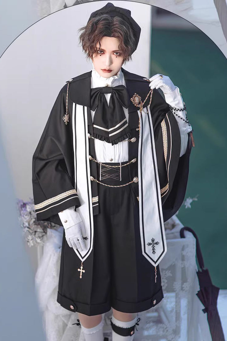 Ouji Fashion Lolita Full Set with Handsome Prince Choir Design
