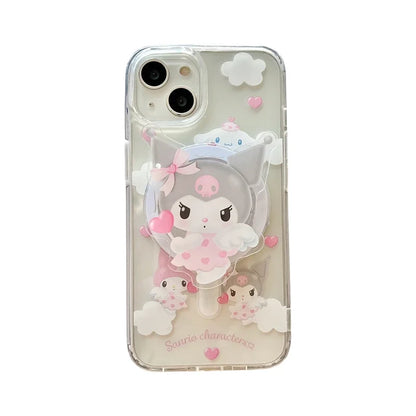 Cartoon Angelic Series iPhone Case with Grip