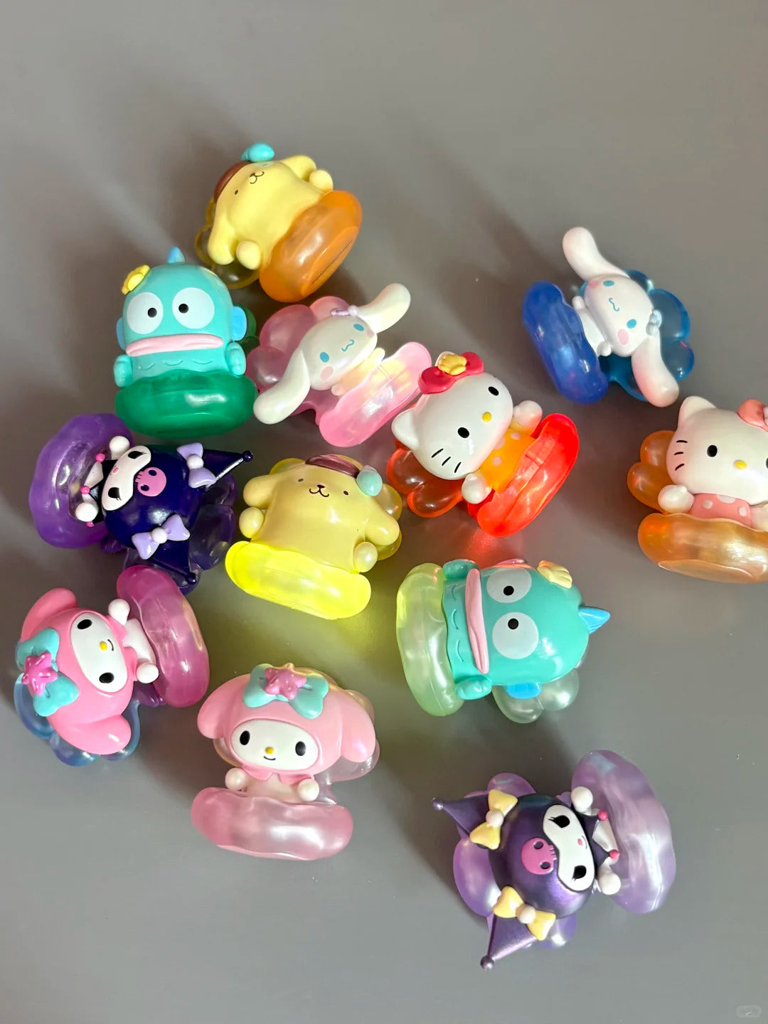 Figure Up Lighting Bean Shell Series with Blind Mini Sanrio Bag
