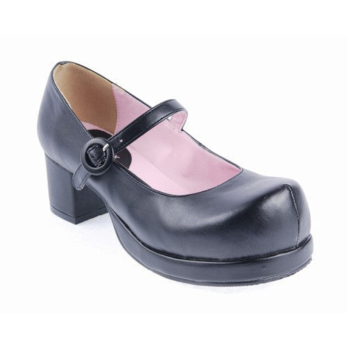 Minimalist Strap Platform Shoes for Lolita Fashion