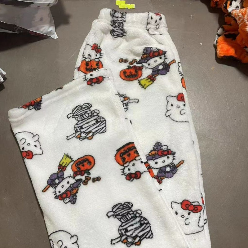 Pantalon de pyjama pour chat d'Halloween