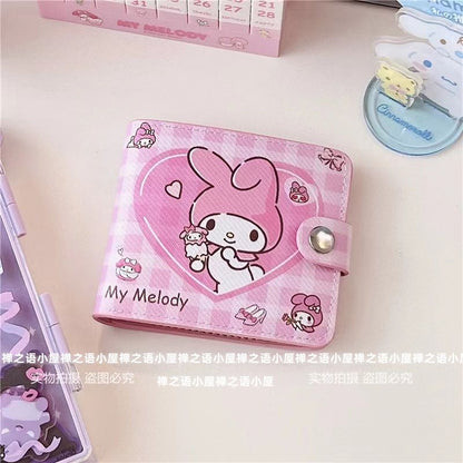 Cartoon Double-sided Coin Portable Wallet