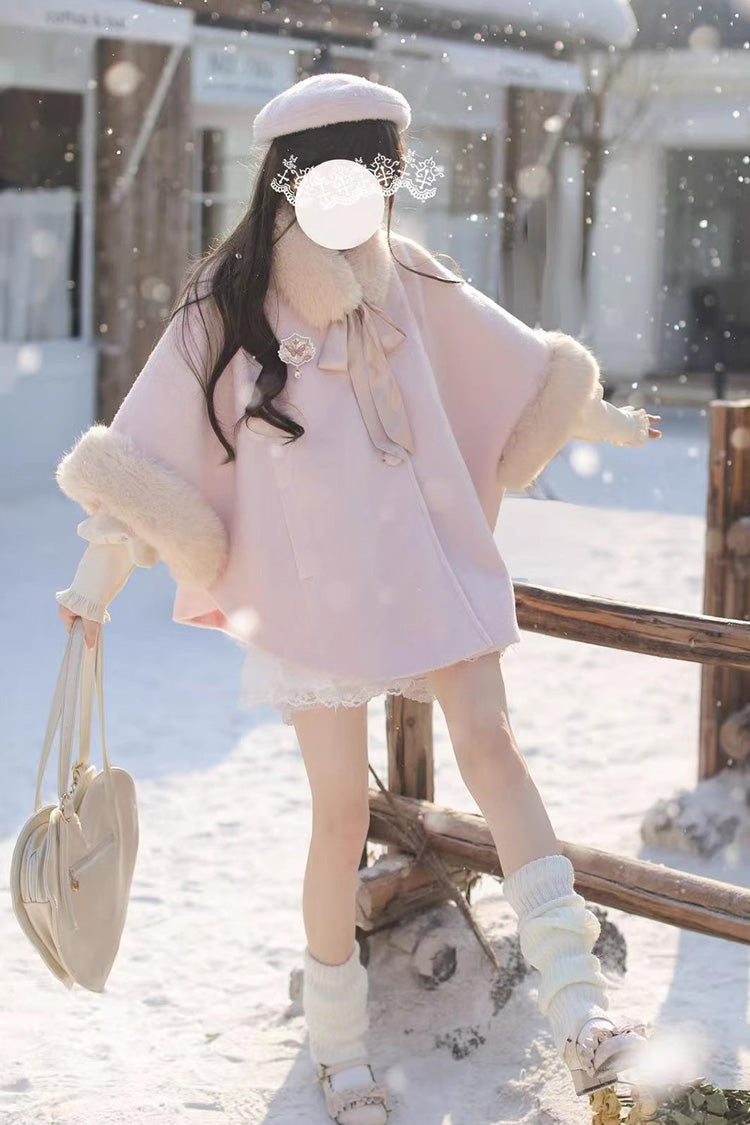 Bella Single Breasted Woolen Coat, Long Sleeves Sweet Lolita Princess Style