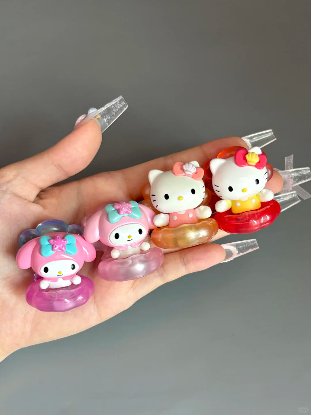 Figure Up Lighting Bean Shell Series with Blind Mini Sanrio Bag