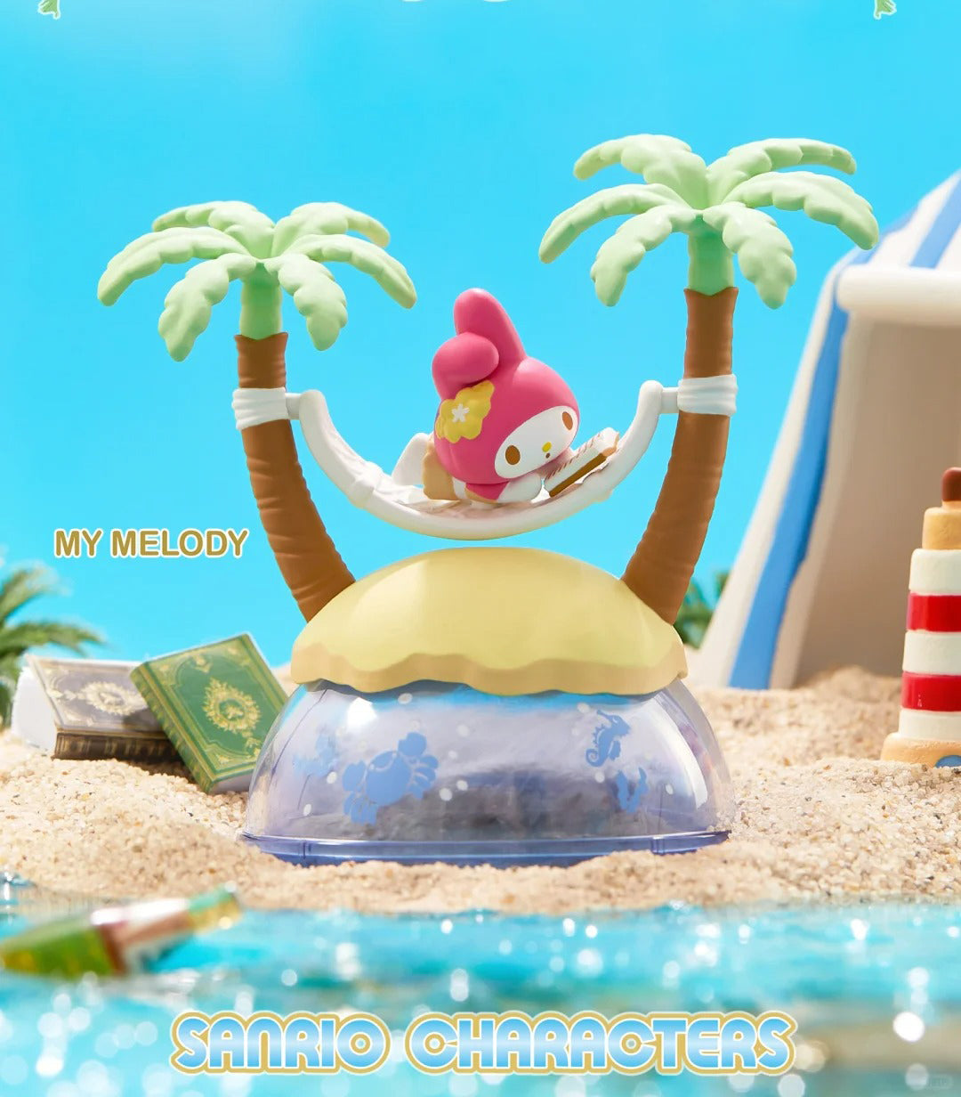 Überraschungsbox mit Cartoon-Figur „Sommerinsel“